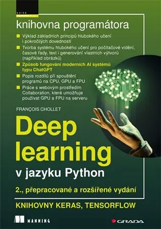 Víkendová Akce Deep learning v jazyku Python: Knihovna Keras, TensorFlow