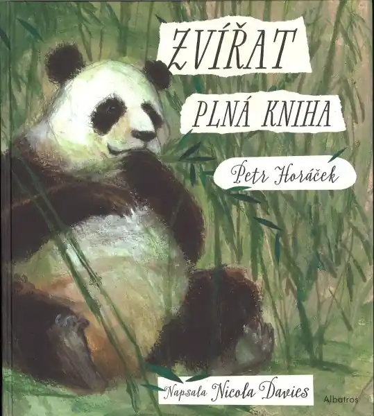 Autentický Zvířat plná kniha
