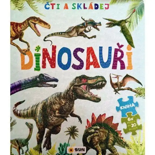Čti a skládej Dinosauři Sleva