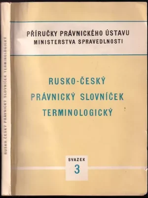 Vrácení Zdarma Rusko-český právnický slovníček terminologický