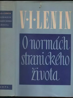 O normách stranického života Levný