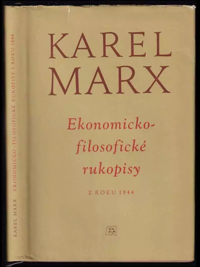 Horká Nabídka Ekonomicko-filosofické rukopisy z roku 1844