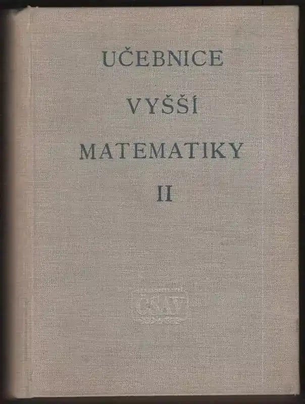 Objednat Nyní Učebnice vyšší matematiky : II